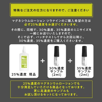 マグネシウムスプレー ツラナイン 100ml